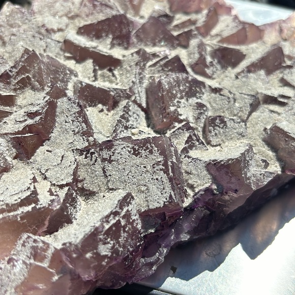 Druzy on druzy Purple Fluorite - Picture 6 of 8